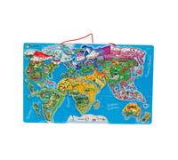 DIDATTICO GGI230319 AA PUZZLE MAGNETICO MONDO