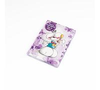 Diddl - Blocco profumato A6 viola e bibombl - Blocco note a quadretti piccoli con copertina profumata - Formato compatto ideale per scuola, appunti o come piccolo regalo originale
