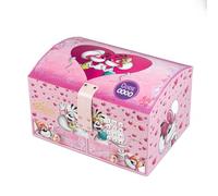 DIDDL - Cofanetto portagioie Digicode Diddl - Scatola portagioie da ragazza con codice segreto - Cassetta rosa con cassetti + scomparti rimovibili - Numerosi scomparti - Batterie incluse - Idea regalo