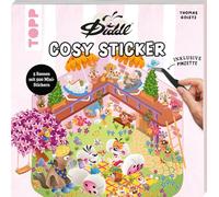 DIDDL - Cosy Sticker: 5 Szenen mit 500 Mini-Stickern. Inklusive Pinzette