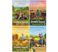 Diddly Squat Series 4 Books Collection Set By Jeremy Clarkson (Diddly Squat: A Year On The Farm, ‘Til The Cows Come Home, Pigs Might Fly & Home to Roost)