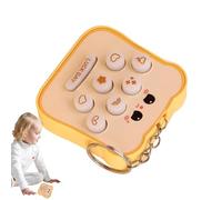 Didget Keyring -, Robot Squeeze Keechhain - Mini Portachiavi Pop Keyring - Filler Per Sacchetti Da Festa Bubble Sensory Fidget Toy Per La Borsa Per Il Compleanno Di Casa Adulti Bambini