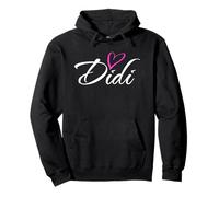Didi con Cuore Rosa Divertente Zia Nonna Mamma Regalo Felpa con Cappuccio