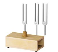 DiDiBirDi Diapason 440 Hz 432 Hz 417 Hz 3 pezzi diapason in lega di alluminio con risonanza per yoga, meditazione e relax