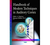 Didier A Depire Handbook of Modern Techniques in Auditory Cor (Copertina rigida)