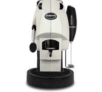 Didiesse Baby Frog Coffee & Tea - Macchina da Caffè a Cialde, con Frullino Montalatte e Doppio Portacialde per Caffè e Tè, Basso Consumo 450W, Erogatore Acqua Calda. (Avorio)