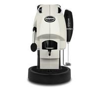 Didiesse Baby Frog Coffee & Tea - Macchina da Caffè a Cialde, con Frullino Montalatte e Doppio Portacialde per Caffè e Tè, Basso Consumo 450W, Erogatore Acqua Calda. (Avorio)