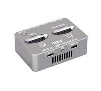 DIDILLX NVMe Solid States Disk Dock AHCI Cloner USB3.2 20G Stati Solidi Disco Doppio Bay Offline Clone USB C a NVME Docking Stat