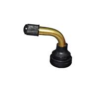 DIDILLX PVR40 50 60 70 Valvole Pneumatici Stelo 90 Gradi Bent Gomma Base Ruota Valvole Pneumatici Stelo con Tappi per Pneumatici Moto