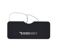 DIDINSKY Louvre occhiali da lettura pince-nez, Nero +2,5