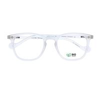 DIDINSKY Occhiali da lettura Anti bluelight Anti Luce Blue per uomini e donne. Touch Rubber, basette flessibili e cristalli antiriflesso. Smoke Bio +0.0 - TATE BIO