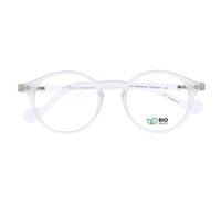 DIDINSKY Occhiali da lettura Anti bluelight Anti Luce Blue per uomini e donne. Touch Rubber, basette flessibili e cristalli antiriflesso. Smoke Bio +2.0 - UFFIZI BIO