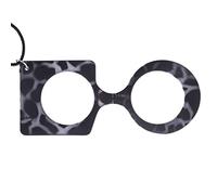 DIDINSKY Occhiali da lettura o lente d'ingrandimento. Aumenta il ciondolo con la catena. Binocolo pieghevole senza basette per uomini e donne. Havana Black +2.0 - MUSA SQUARE