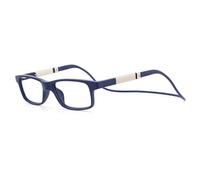 DIDINSKY Occhiali da Presbite con Magneti e Filtro Anti Luce Blu. Occhiali Graduati Magnetici da Lettura per Uomo e Donna con Lenti Antiriflesso (Indigo, 3, x, THYSSEN)