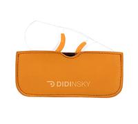 DIDINSKY POMPIDOU - Occhiali da lettura senza montatura | Leggeri e compatti | Design vintage unisex | Ponte in silicone | Pince Nez Reading | Occhiali da riposo, policarbonato.