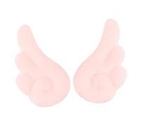 Didiseaon 1 Paio Forcina Con D'angelo Fermagli Per Rosa Glitter Bacchette Per Barrette Gotico Accessori Gotici Fermagli Per a Farfalla Corno Costume Netto Tessuto