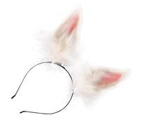 Didiseaon 1 Pc fascia per orecchie di coniglio cuffie da ragazza copricapo con orecchie da coniglio bunny costume coniglietta costume adorabile fascia per divertente fascia cosplay