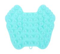 Didiseaon 1 Pc Spazzola Per i Piedi in Silicone Lavapiedi Da Bagno Piede Spazzola Per La Pulizia Del Bagno Massaggiatore Termale Per i Piedi Coppettazione Kit Massaggio Blue Gel Di Silice