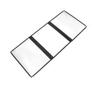 Didiseaon 1 Pezzo delle ricette protezione del menu menù raccoglitore pianificatore volantino della pagina del menu dei menu pvc Trasparente