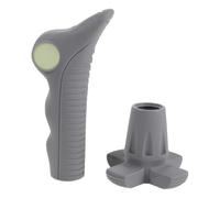 Didiseaon 1 set di basi in silicone per la punta del bastone da passeggio, | Tappi di ricambio per le punte dei bastoni da passeggio, basi inferiori antiscivolo per una maggiore stabilità.