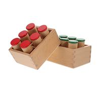Didiseaon 1 set Giocattoli per Educazione Sensoriale e Sviluppo Uditivo Intellettuale Montessori con per Stimola e
