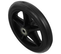 Didiseaon 1 Set Ruota Anteriore Della Sedia a Rotelle Ruote Della Sedia Pneumatici Per Carriola Posto a Sedere Ruote Del Carro Propulso Pneumatici Delle Ruote Gomma Da Cancellare Black