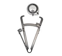 Didiseaon 1 Set Set Di Clip Grasse Grasso Bmi Pliche Cutanee Strumento Di Misurazione Del Grasso Corporeo Tester Della Plica Cutanea Casa Black Nastro in Fibra Di 2 Pz