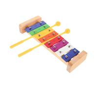 Didiseaon 1 set Xilofono Montessori Legno per Strumento Musicale per Percussione con Bacchette per Insegnare La AI Piccoli Scuole e