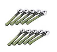 Didiseaon 10 Applicatori per Crema Occhi Rullo Massaggiante in Metallo Strumento Applicatore per Massaggiatore Viso Portatile Bastoncini per Cura Delicata e Miglioramento della
