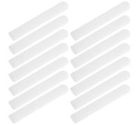 Didiseaon 10 Paia Cuscinetti Auricolari Bianco in Silicone, per Occhiali | Comfort Tutto il Giorno, Sollievo Dalla Pressione, per Studenti e Adulti, Uso Montature da Vista