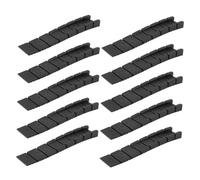 Didiseaon 10 pezzi Cunei Livellatori in Plastica per Mobili e Letti Spessori Regolabili Antiscivolo e Resistenti per Pavimenti Protetti Zeppe per Bilanciamento e Sedie Facili da Installare