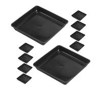 Didiseaon 10 Pezzi di Vaschette Raccogligocce per Piante in Vaso Vaschetta per L & #39; per Piante Sottovaso Rotondo per Vaschetta per L & #39; per di