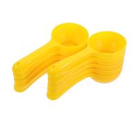 Didiseaon 10 Pezzi Shaker per Polpette in Plastica Cucchiaio e Stampi Antiscivolo per Onigiri Sushi Giapponese Semi per Presentazioni DIY e Facile da