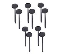 Didiseaon 10 Set Schermo Per Gli Occhi Parà Occlusore Della Carta Oculare Kit Test Eye Patch Benda Occhio Scuola Strumento Di Prova Della Tecnopolimeri Abs Black 10 Pezzi * 10