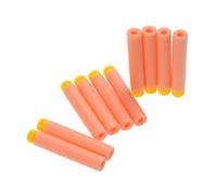 Didiseaon 100 Dardi Soft Head Forma Z di Guerra Sicuri e Compatibili Giocattolo Morbido per Ragazzi e Ragazze Arancione