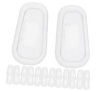 Didiseaon 100 Paia Di Naselli In Silicone Antiscivolo Naselli In Silicone Per Naselli Per Nasello Da Naso Cuscinetti Di Supporto Nasello Per