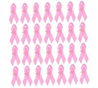 Didiseaon 100 pezzi Nastro Consapevolezza Cancro al Rosa Rimovibile per Fundraising Spille Decorativi per Campagne di Sensibilizzazione