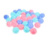 Didiseaon 100 pezzi Palline Colorate Macaron per Piscina Palle Gioco Rotonde Piccole per Sfere Plastiche Sicure per Box Tende e Giochi in Casa e Spiaggia