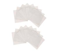 Didiseaon 100 Pezzi Panno Per La Pulizia in Pelle Scamosciata Pettine Per Bottiglie Di Tintura Per Applicatore Di Bottiglie Per Orecchie Da Coniglio Per L'artigianato Grey
