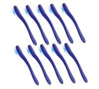 Didiseaon 10pezzi Spazzolini Da Dito Da Viaggio in Miniatura Setole Morbide Strumenti Di Pulizia Orale Portatili e Uso Istituzionale