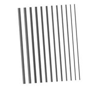 Didiseaon 12 pezzi Aste Carbonio Solid Carbon Fiber Rod Insert Kit Riparazione Canna Pesca Kit per Canne Acqua Interna e Salata Resistente e Leggero