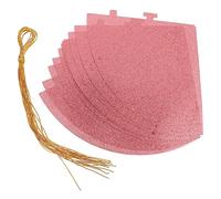 Didiseaon 12 Pezzi Cappello Di Compleanno Cappelli Di Compleanno Rosa Per Adulti Cappello Da Festa Glitter Cappello a Cono Rosa Forniture Per Feste Di Compleanno Ragazzo Fiesta Coni Plastica