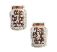 Didiseaon 12 Pezzi Orso Biscotto Sbuffo A Polvere Mini Trucco Cosmetico Spugne Per Cunei Cosmetici Bignè Cosmetici Brown