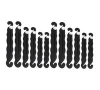 Didiseaon 12 Pz ferro da stiro per polpette hair style barrette bigodino piegacapelli creatore di chignon per pigro creatore di pigri riccioli macchina per panino