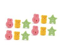 Didiseaon 12 Pz spugnetta a spugna spugne luffa spugna da bagno per animali spugna per bambini per il bagno spugna di luffa per spugna da bagno per bambini piccola luffa