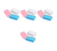 Didiseaon 12pezzi Spazzole Per Bagno Per Ragazza Ragazza Spazzole Sensoriali Colorate Per Lavaggi e Massaggi Accessorio Per Materiale Per Stimolazione Sensoriale e Trattamento Colori Bianco