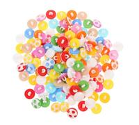 Didiseaon 150 pezzi Bottoni in Resina Forma Calcio Colorati per Cucito Creativo Bottoni Artigianali Leggeri per Decorazioni e Progetti DIY