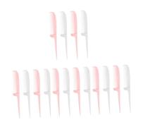 Didiseaon 16 Pz Pettine pieghevole per stuzzicadenti pettine lisciante pettine per acconciature pettini per la coda per le donne pettine per intrecciare mano che tiene pettine di plastica
