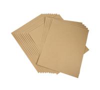 Didiseaon 18pezzi Carta per Scrittura Braille Adatti per Non Vedenti Stampa Braille Chiara come Strumenti e Forniture per Apprendimento del Disponibili in Formato Cachi