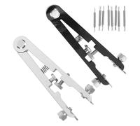 Didiseaon 18pezzi Strumenti per Cinturino Orologio Pinzette per Barre Molla Kit di Riparazione del Cinturino Orologio da Polso Strumenti da Orologiaio per Rimozione di Perni e Maglie